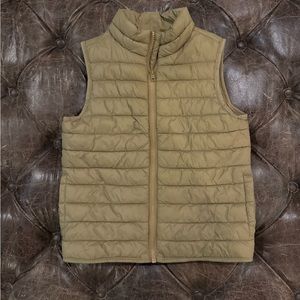 Kids Crazy8 Camel/ Tan Puffer Vest